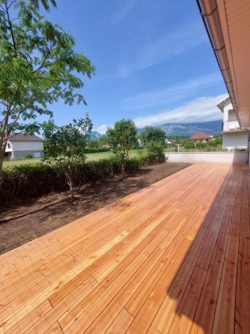 Création de terrasse en bois à Grésivaudan 